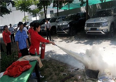 科發(fā)工業(yè)園組織消防安全知識培訓(xùn)，擰緊員工思想“安全螺絲”