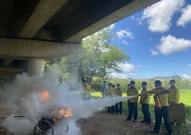 消除事故隱患、筑牢安全防線——零管中心開展滅火演練